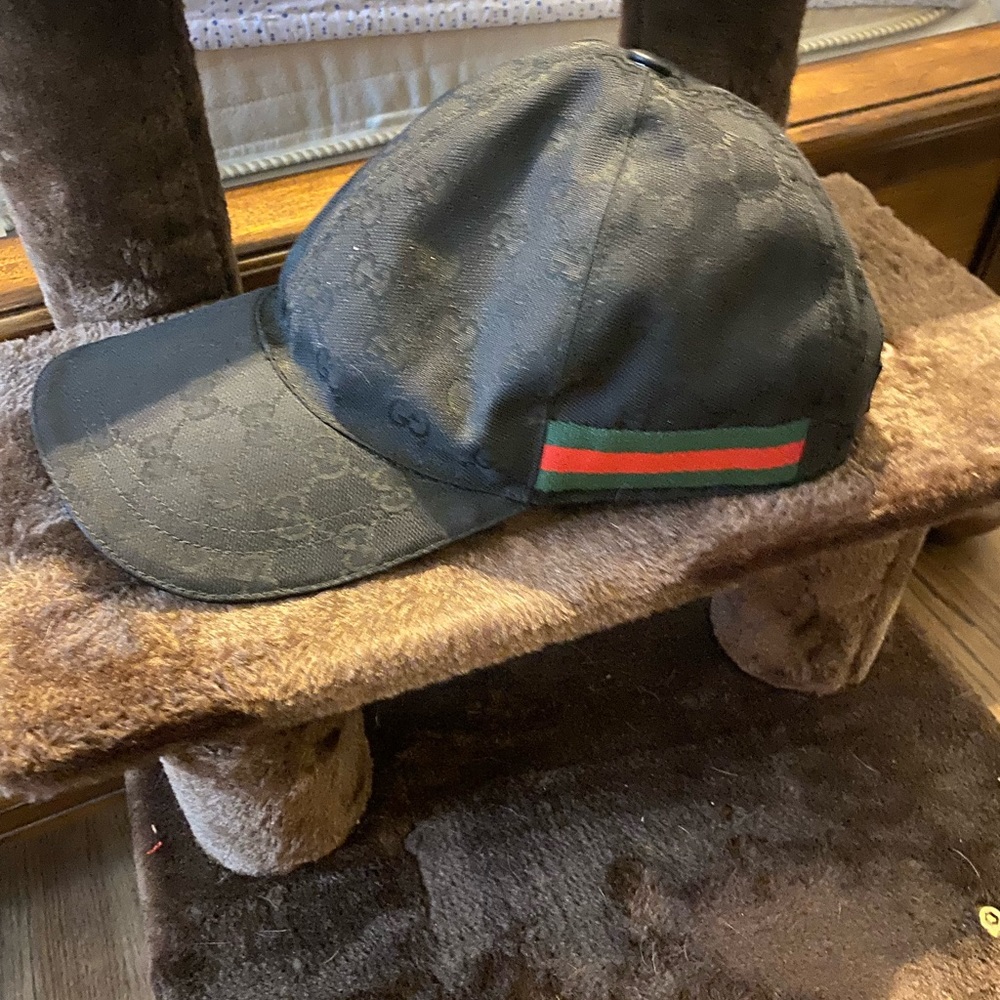 Original GG canvas baseball hat with Web